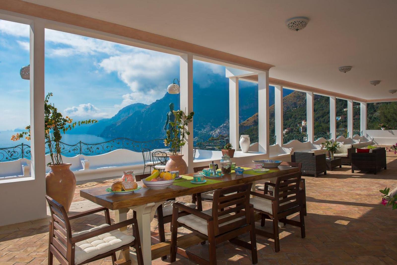 Villa Santa Chiara Positano Suites Exterior foto